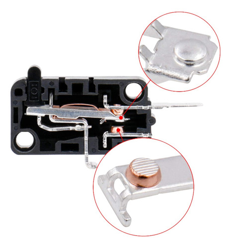 5x Microswitch Para Horno De Microondas 16a 125v N Cerrado