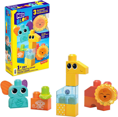 Mega Bloks Fisher-price Juego De Bloques De Construcción Par