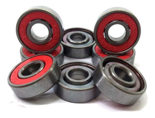 Imagem 1 de 1 de Rolamentos Precision Reds Abec 9 Skate