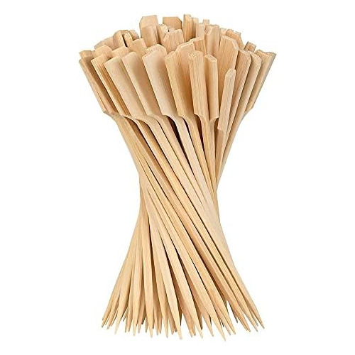 Palillos De Bambú Natural De 4.7 Pulgadas, 200 Pcs Pal...