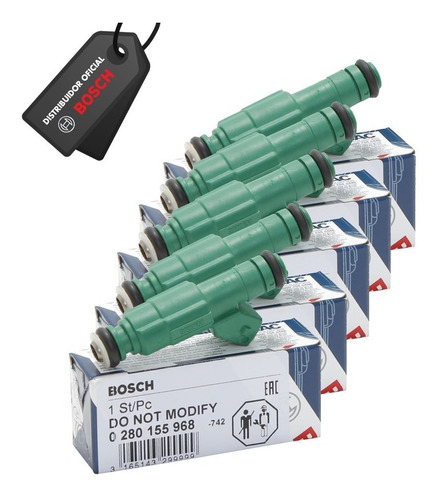 5 Bicos Bosch 42lbs/h Upgrade
