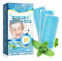 Comprar Parches Gel Refrigerantes 16pz Alivio Seguro Fiebre Infantil