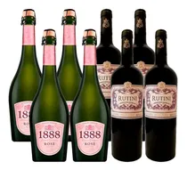 Comprar Sidra 1888 Rose + Vino Rutini Cabernet Franc Malbec 750ml
