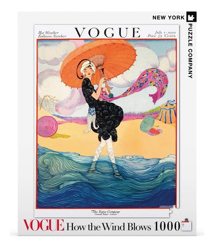 New York Puzzle Company - Vogue Cómo Sopla El Viento - Rompe