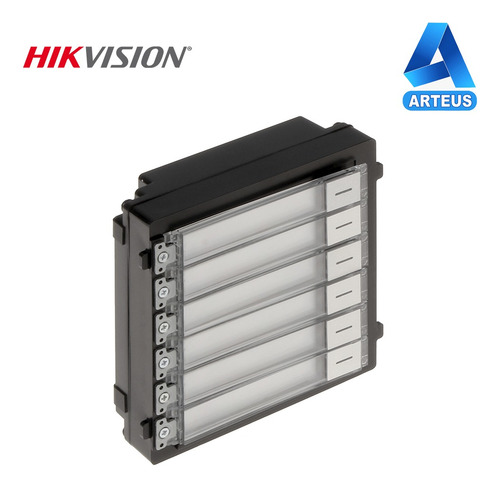 Hikvision Ds-kd-kk Modulo 6 Botones Apartamento Videoportero