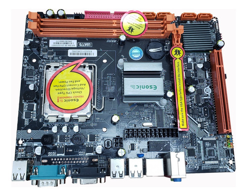 Tarjeta Madre Esonic G41da Lga775 Intel Core2 Quad/core2 Duo