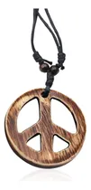 Comprar Chanaiqw Collar Con Colgante Ajustable Con Símbolo De Paz Y