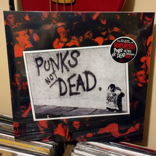 Disco Vinilo The Exploited - Punks Not Dead (nuevo Sellado)