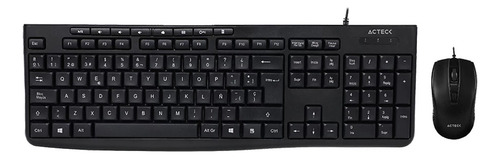 Kit De Teclado Y Mouse Acteck Creator Prime Mk455 Usb Esp