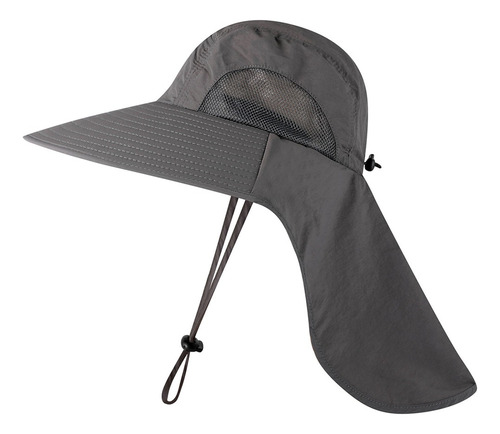 ) Gorra De Pesca De Ala Ancha Sombrero Para El Sol Con