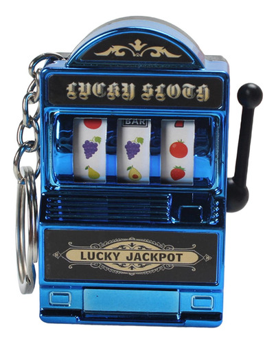 4 X 2x Mini Slot Machine Keychain Festival Novelty 4 Pcs