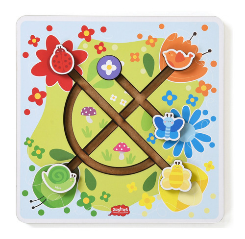 Brinquedos Educativos - Labirinto No Jardim Zastras - Zastra