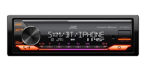 Jvc Kd-x380bts Multimedia Digital Bluetooth Usb Siriusxm