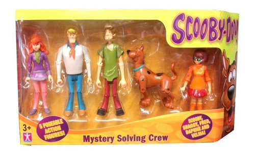 Figuras Articuladas De Scooby- Doo X 5 !- Minijuegosnet