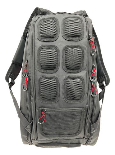 Mochila Bolso Paletero Top Force Antirrobo Espalda Acolchada Color Negro 28230 Diseño De La Tela Liso