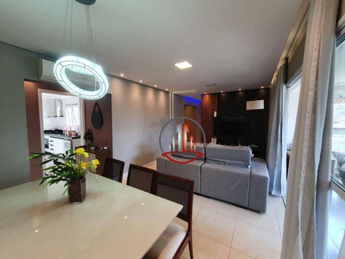 Apartamento De 3 Dormi´rios Em Santos, Alto Padrão, Aceita Permuta. - Ap2444
