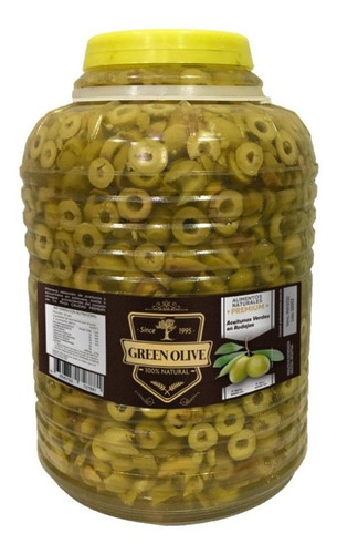 Aceitunas Verdes En Rodajas Green Olive X 4k 