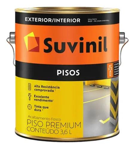 Tinta Piso Concreto Puro 36L Suvinil