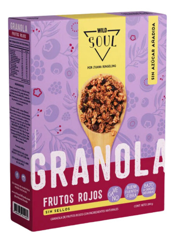 Granola Wild Frutos Rojos - 200g