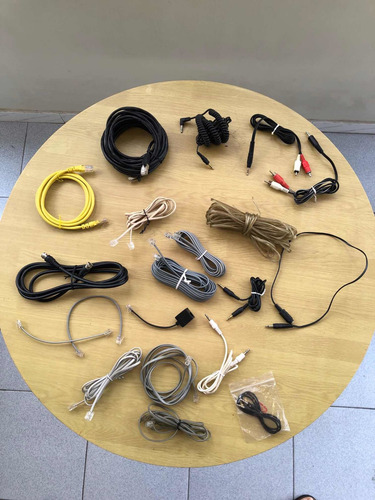 Imagen 3 de 10 de Cables Varios Conexiones Internet Sonido Vídeo, Venta Garage