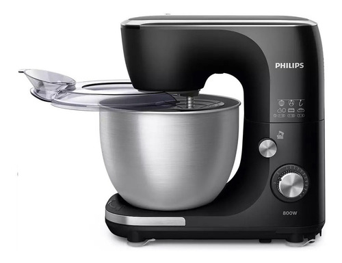 Imagen 2 de 7 de Batidora Planetaria Philips Hr7922 12 Vel 800w 5l