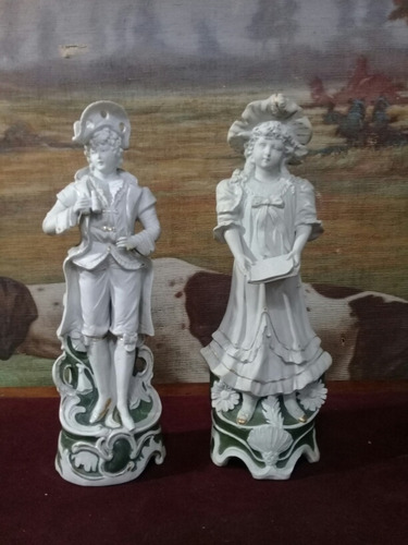 Figuras De Porcelana Biscuit Sevres (Usado)