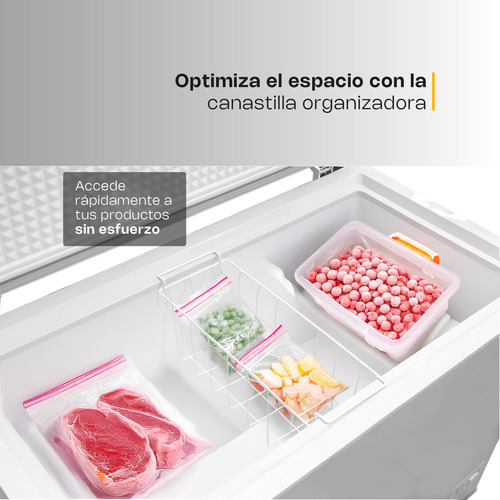 Congelador Horizontal Congeco-10 Rhino Color Blanco
