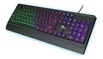 Comprar Xtech Teclado Chevalier Multimedia Videojuegos Xtk-505s Color del teclado Negro Idioma Español Latinoamérica