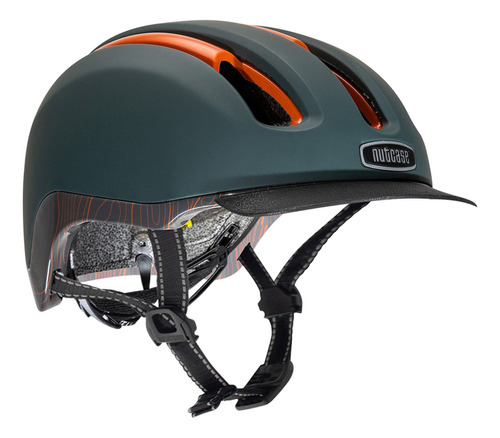 Nutcase, Vio Casco De Bicicleta De Aventura Y Protección M. Color Topo Mips Light