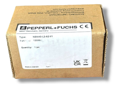 Sensor Interruptor Proximidad Pepperl+fuchs Nbn40-l2-a2-v1 (Usado)