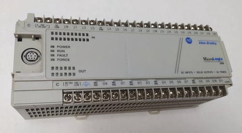 Allen Bradley Micrologix 1761-l32bwa + Cable 1761-cbl-pm02 (Usado)
