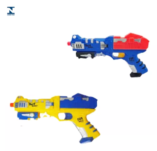 Pistola Lançador Nerf Arma Pistola Atira Dardos Barato