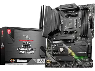 Tarjeta Base Msi B550 Tomahawk Max Wifi, Am4, Ddr4, Pcie 4.0