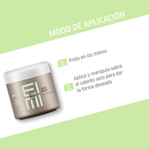 Cera Moldeadora Wella Bold Move 150ml Efecto Mate