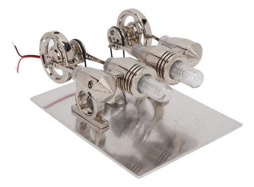 Kit De Maquetas De Motor Delic Mini Stirling De 4 Cilindros