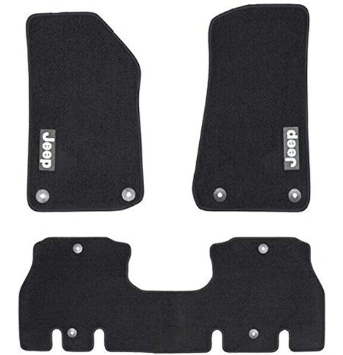 Mopar 82215201ac Alfombrillas Premium Para Piso Jeep Wrangle