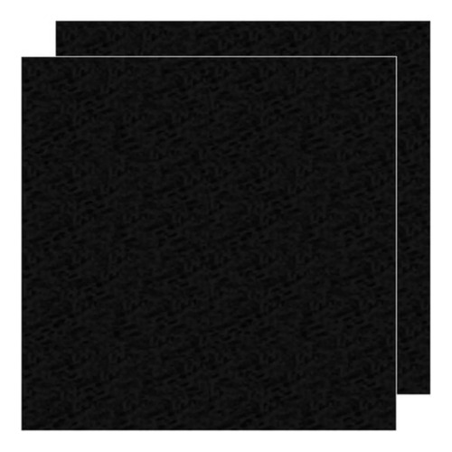 Ceramica Cañuelas 43x43 Glaciar Negro Brillante 1acal, Negro