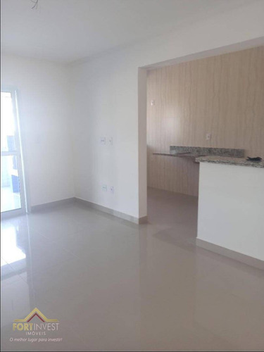 Imagem 11 de 30 de Apartamento Com 1 Dormitório À Venda, 64 M² Por R$ 345.000,00 - Canto Do Forte - Praia Grande/sp - Ap2562