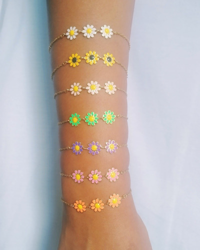 Imagen 2 de 10 de Pulseras Brazaletes Y Collares Para Dama En Acero Inoxidable