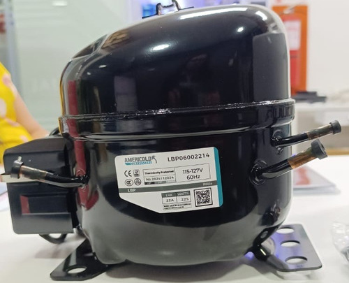 Compresor 1/4hp Baja R600a 110v 225w 767btu Americold