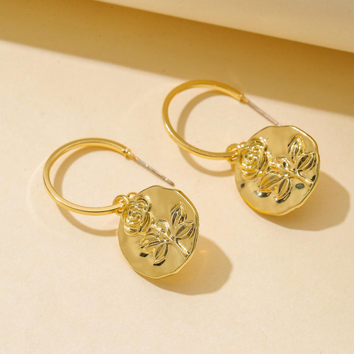 Juego De Pendientes W De Acero Inoxidable Con Circonitas, 1