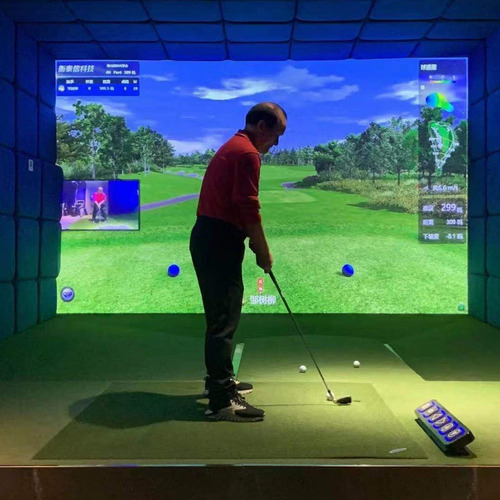 Obokidly 118 Simulador Pelota Golf Para Pantalla Impacto