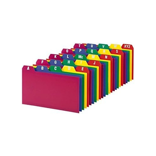 Guías De Tarjetas De Polietileno Oxford, Az, 3 X 5 Pul...