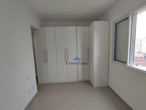 Imagem 15 de 30 de Apartamento Com 2 Dormitórios Para Alugar, 80 M² Por R$ 4.700,00/mês - José Menino - Santos/sp - Ap6630