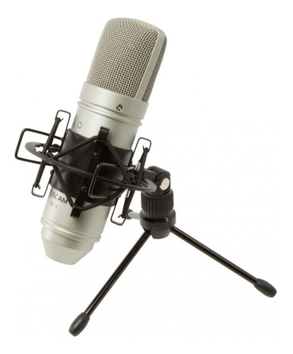 Tascam Tm-80 Microfono Condensador Con Cápsula De Aluminio