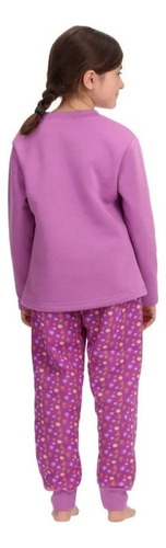 Pijama Algodón Frozen Caffarena Talla 6 Malva 30943
