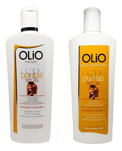 Kit Shampoo + Balsam Puntas Secas Olio