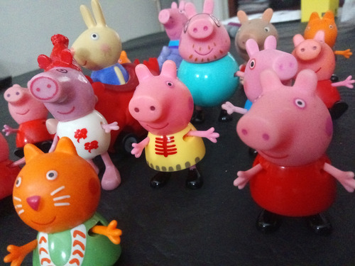Muñecos Familia Peppa Pig. El Precio Es Por 1 Muñeco (Usado)