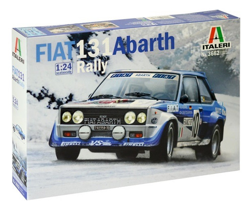 Kit Para Montar Fiat 131 Abarth Rally 1/24 Italeri 3662