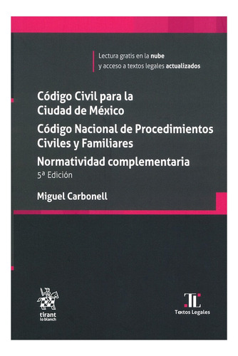 Código Civil Para La Ciudad De México - 2024 - Bolsillo